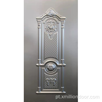 Folha de porta de metal de vários designs